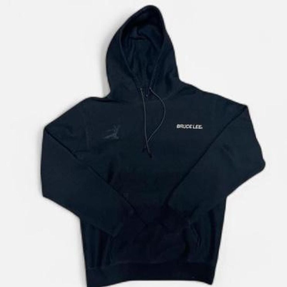 Unbranded Men's Black and White Hoodie